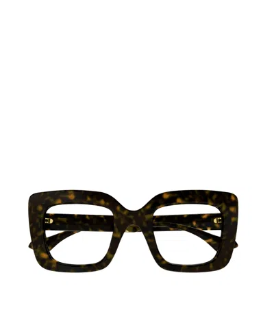 Gucci Square-frame Glasses In Black