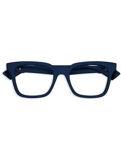 Gucci Square-frame Glasses In Blue