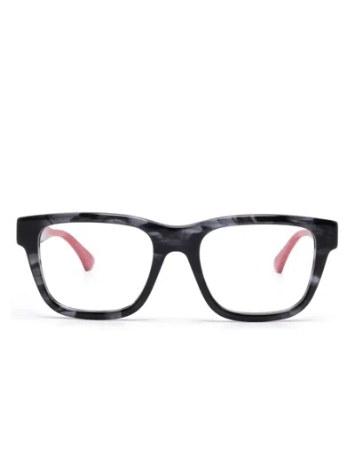 Gucci Square-frame Glasses In Blue
