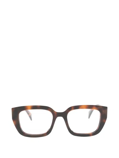 Gucci Square Frame Glasses In Brown