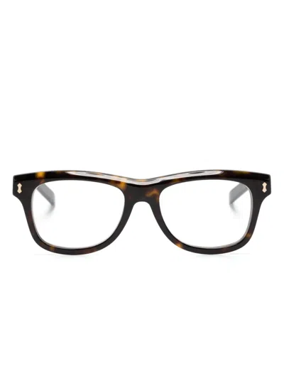 GUCCI SQUARE-FRAME GLASSES