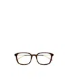 Gucci Square-frame Glasses In Brown