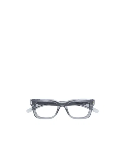 Gucci Square-frame Glasses In Gray