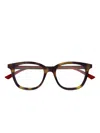 Gucci Square-frame Glasses In Green
