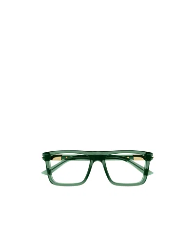 Gucci Square-frame Glasses In Green
