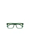 Gucci Square-frame Glasses In Green