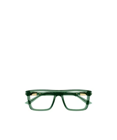 Gucci Square-frame Glasses In Green