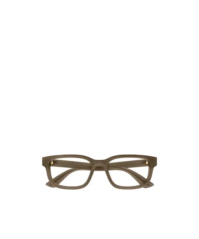 Gucci Square-frame Glasses In Green