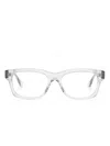 Gucci Square-frame Glasses In Grey
