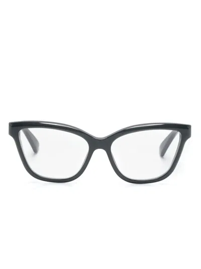 Gucci Square-frame Glasses In Grey