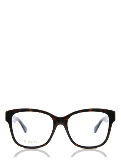 Gucci Square Frame Glasses In Black