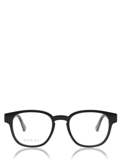 Gucci Square Frame Glasses In Black