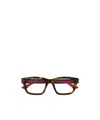 Gucci Square-frame Glasses In Multicolor