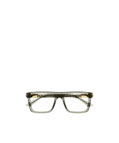 Gucci Square-frame Glasses In Nude