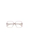 Gucci Square-frame Glasses In Pink