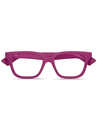Gucci Square-frame Glasses In Pink