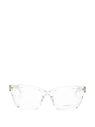Gucci Square-frame Glasses In White