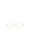 Gucci Square-frame Glasses In White