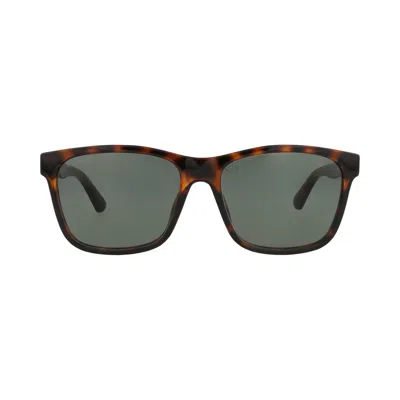 Pre-owned Gucci Square-frame Injection Sunglasses 'havana Green' | Multi-color | Men's Size Onesize