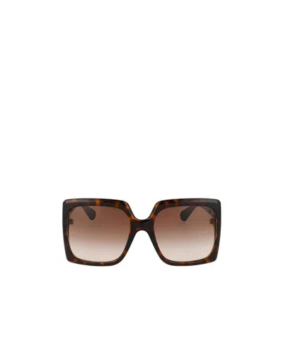 GUCCI GUCCI EYEWEAR SQUARE FRAME SUNGLASSES
