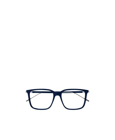 Gucci Square-frame Optical Glasses In Blue