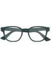 Gucci Square-frame Optical Glasses In Green
