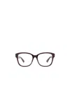 Gucci Square-frame Optical Glasses In Purple