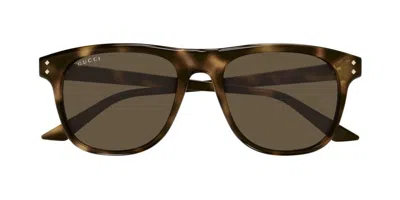 Gucci Square Frame Sunglasses In 002
