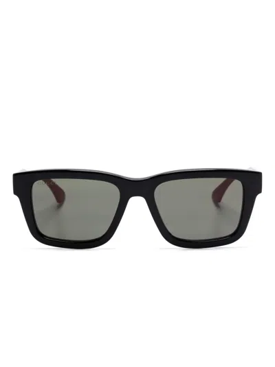 Gucci Square-frame Sunglasses In 绿色