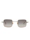 Gucci Square-frame Sunglasses In 金色