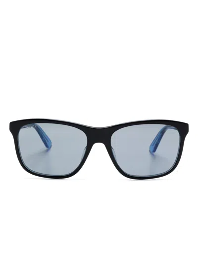 Gucci Square-frame Sunglasses In 蓝色