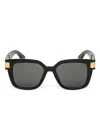 Gucci Square-frame Sunglasses In ブラック