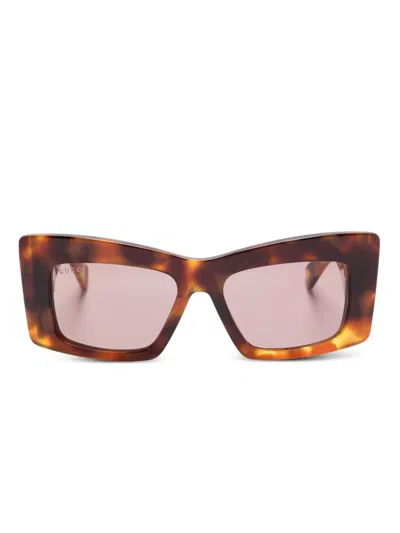 GUCCI SQUARE-FRAME SUNGLASSES