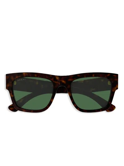 Gucci Sonnenbrille Mit Eckigem Gestell