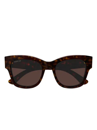 GUCCI SQUARE-FRAME SUNGLASSES
