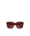 Gucci Sonnenbrille Mit Eckigem Gestell