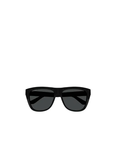 Gucci Square-frame Sunglasses In Black