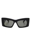 Gucci Square-frame Sunglasses In Black