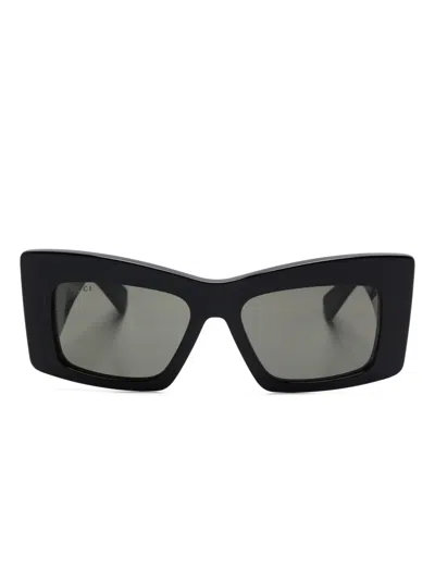 Gucci Square-frame Sunglasses In Black