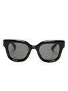 Gucci Square-frame Sunglasses In Black
