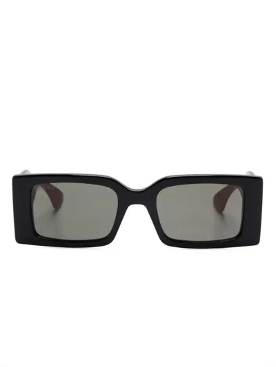 Gucci Square-frame Sunglasses In Black
