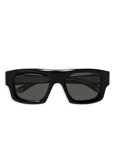 Gucci Square-frame Sunglasses In Black