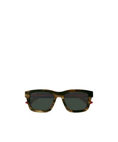 Gucci Square-frame Sunglasses In Black