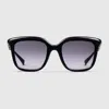 Gucci Square Frame Sunglasses In Brown