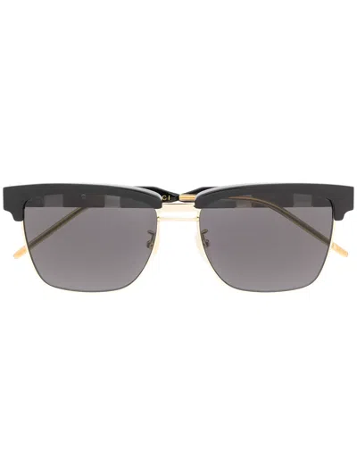 Gucci Square-frame Sunglasses In Black