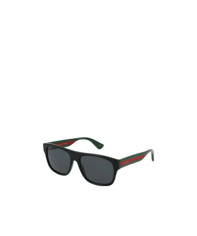 Gucci Square-frame Sunglasses In Black