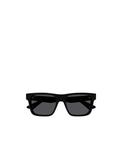 Gucci Square-frame Sunglasses In Black