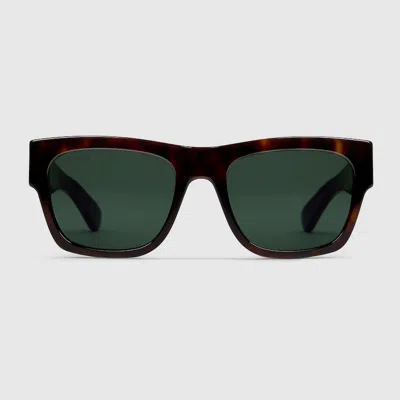 Gucci Square Frame Sunglasses In Brown