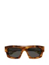 Gucci Square-frame Sunglasses In Brown