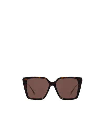 Gucci Square Frame Sunglasses In Brown
